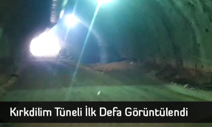 Kırkdilim Tüneli İlk Defa Görüntülendi