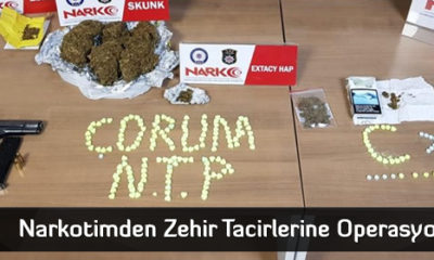 Narkotimden Zehir Tacirlerine Operasyon