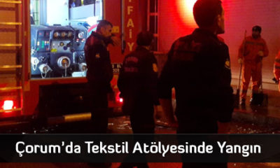 Tekstil Atölyesinde Yangın Çıktı, İtfaiye Eri Yaralandı