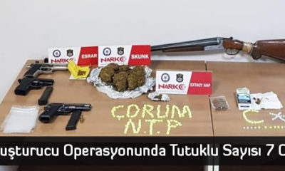 Uyuşturucu Operasyonunda Tutuklu Sayısı 7 Oldu