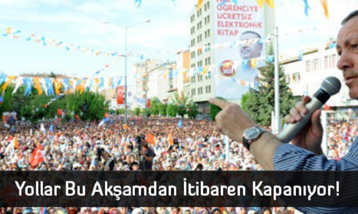 Çorum’da Yollar Bu Akşamdan İtibaren Kapanıyor!