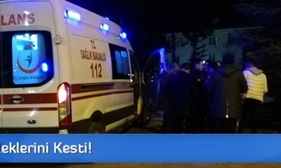 Jiletle Bileklerini Kesti!