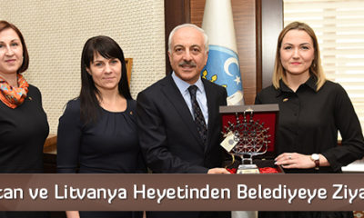 Macaristan Ve Litvanya Heyetinden Belediyeye Ziyaret