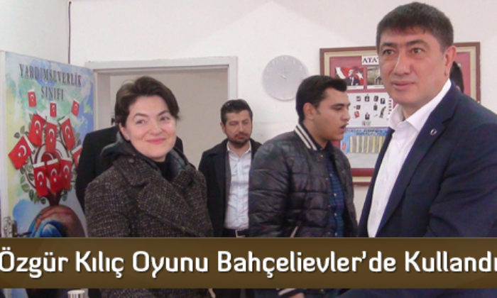 Özgür Kılıç Oyunu Bahçelievler’de Kullandı