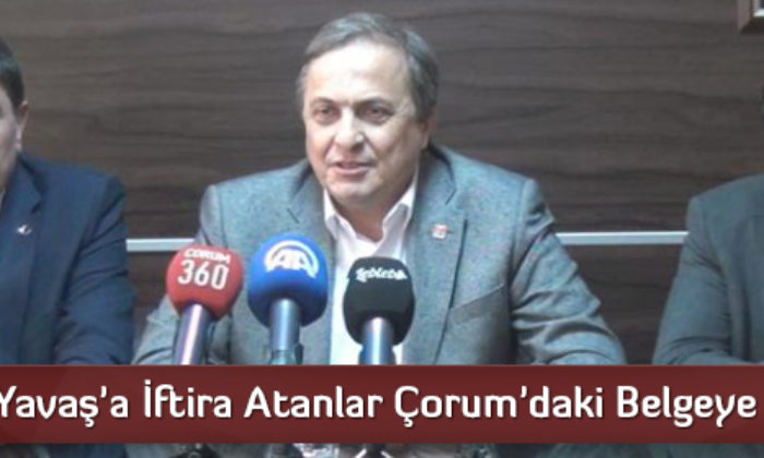 Torun “Yavaş’a İftira Atanlar Çorum’daki Belgeye Baksın”