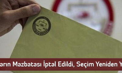 9 Muhtarın Mazbatası İptal Edildi, Seçim Yeniden Yapılacak