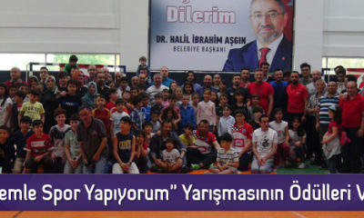 “Ailemle Spor Yapıyorum” Yarışmasının Ödülleri Verildi