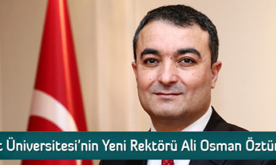 Hitit Üniversitesi’nin Yeni Rektörü Ali Osman Öztürk Oldu