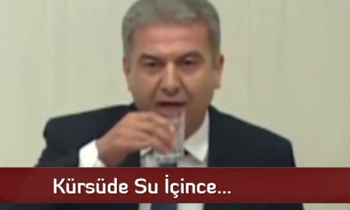 Kürsüde Su İçince…