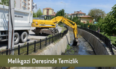 Melikgazi Deresinde Temizlik