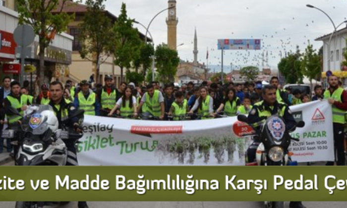 Obezite ve Madde Bağımlılığına Karşı Pedal Çevirdiler