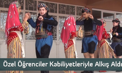 Özel Öğrenciler Kabiliyetleriyle Alkış Aldı