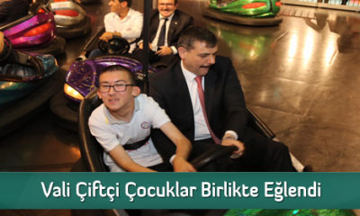 Vali Çiftçi Çocuklar Birlikte Eğlendi