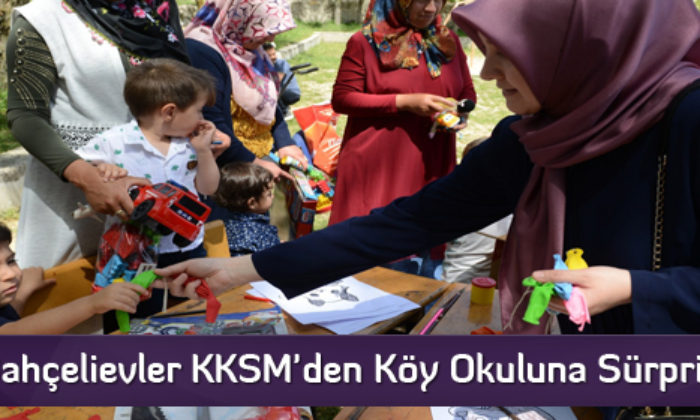 Bahçelievler KKSM’den Köy Okuluna Sürpriz  