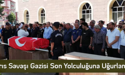 Kıbrıs Savaşı Gazisi Son Yolculuğuna Uğurlandı