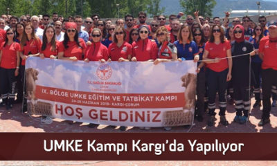 UMKE Kampı Kargı’da Yapılıyor