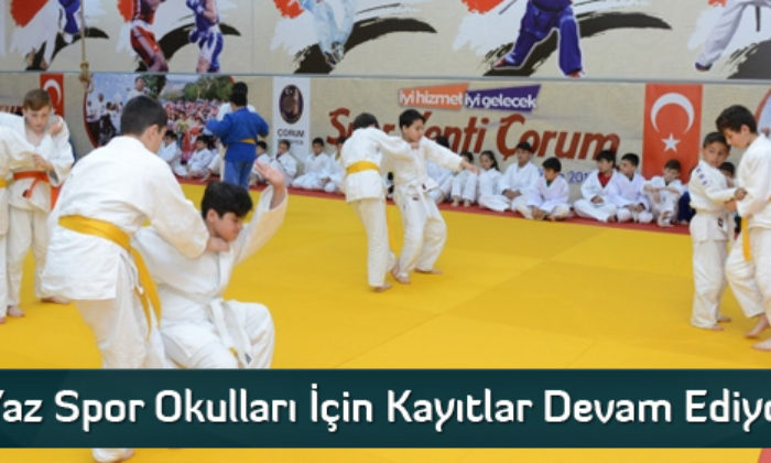 Yaz Spor Okulları İçin Kayıtlar Devam Ediyor