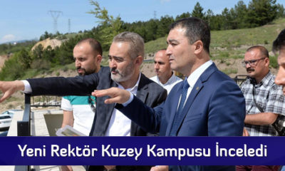 Yeni Rektör Kuzey Kampusu İnceledi