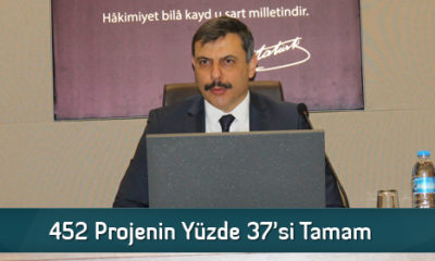 452 Projenin Yüzde 37’si Tamam