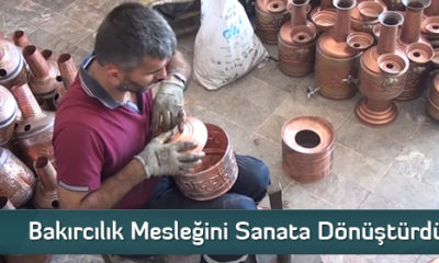 Bakırcılık Mesleğini Sanata Dönüştürdü