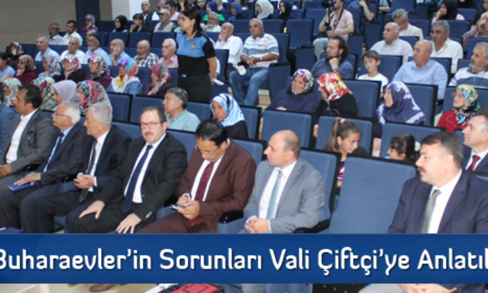 Buharaevler’in Sorunları Vali Çiftçi’ye Anlatıldı
