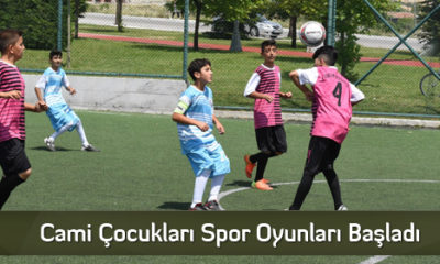 Cami Çocukları Spor Oyunları Başladı