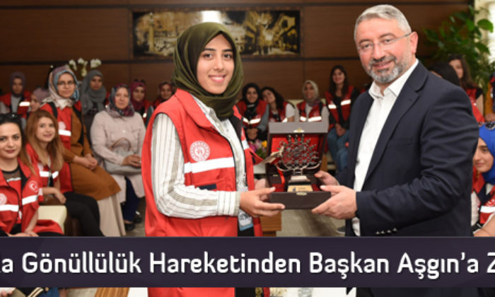 Damla Gönüllülük Hareketinden Başkan Aşgın’a Ziyaret