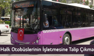Halk Otobüslerinin İşletmesine Talip Çıkmadı