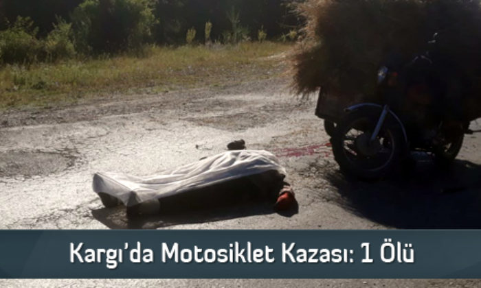 Kargı’da Motosiklet Kazası: 1 Ölü