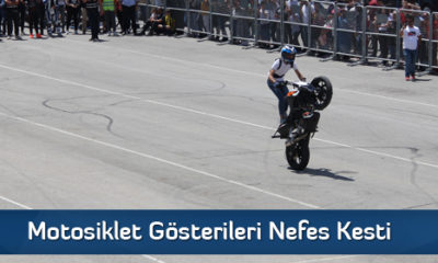 Motosiklet Gösterileri Nefes Kesti