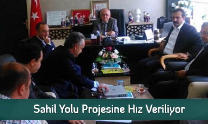 Sahil Yolu Projesine Hız Veriliyor