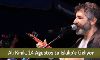 Ali Kınık, 14 Ağustos’ta İskilip’e geliyor