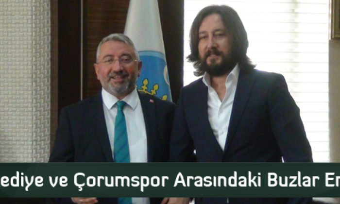 Belediye ve Çorumspor Arasındaki Buzlar Eridi