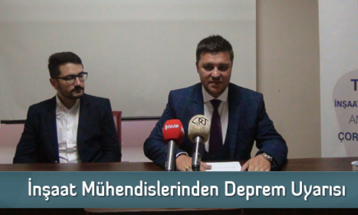 İnşaat Mühendislerinden Deprem Uyarısı