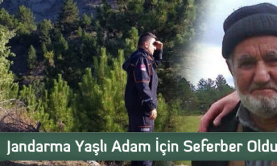 Jandarma Yaşlı Adam İçin Seferber Oldu