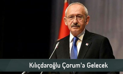 Kılıçdaroğlu Çorum’a Gelecek