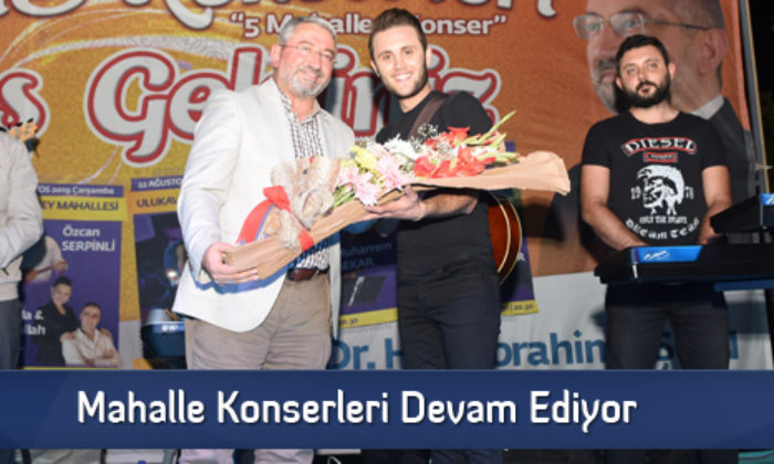 Mahalle Konserleri Devam Ediyor