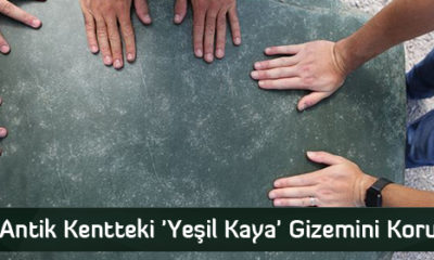 Antik Kentteki ‘Yeşil Kaya’ Gizemini Koruyor