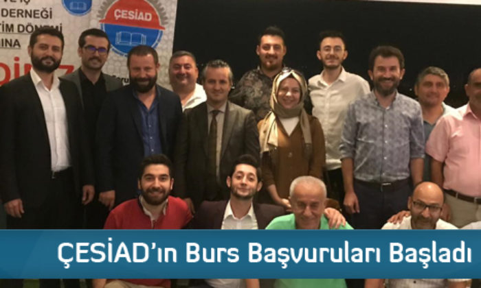 ÇESİAD’ın Burs Başvuruları Başladı