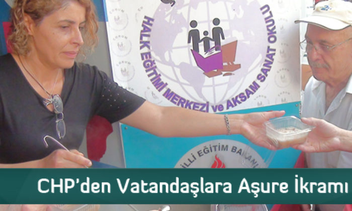 CHP’den Vatandaşlara Aşure İkramı