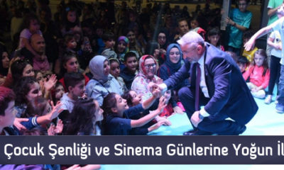 Çocuk Şenliği ve Sinema Günlerine Yoğun İlgi