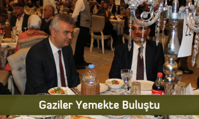 Gaziler Yemekte Buluştu