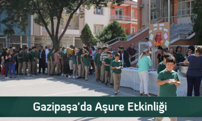 Gazipaşa’da Aşure Etkinliği