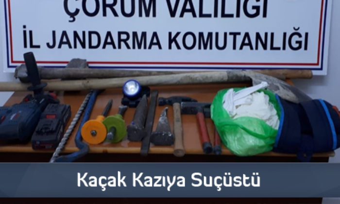 Kaçak Kazıya Suçüstü