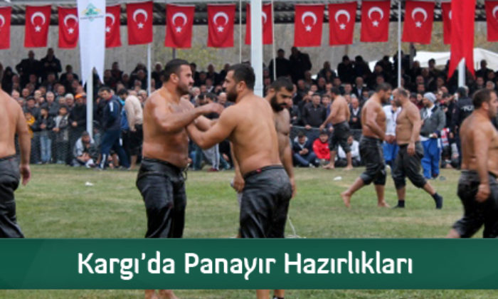 Kargı’da Panayır Hazırlıkları
