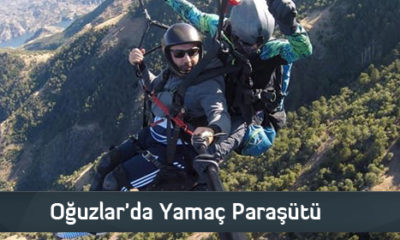 Oğuzlar’da Yamaç Paraşütüne İlgi