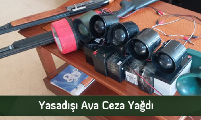 Yasadışı Ava Ceza Yağdı