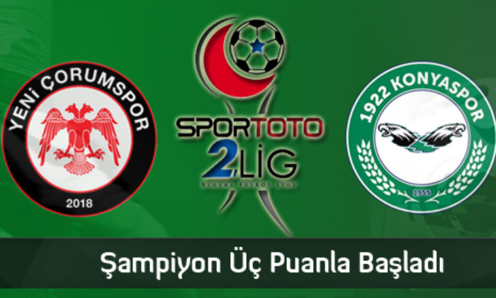 Şampiyon Üç Puanla Başladı