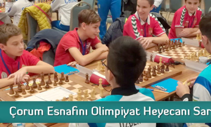 Çorum Esnafını Olimpiyat Heyecanı Sardı