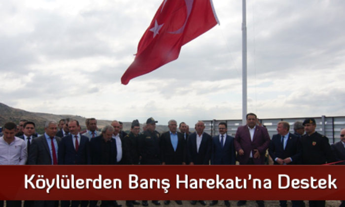 Köylülerden Barış Harekatına Destek